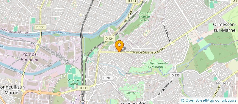 localisation de l'entreprise MONSIEUR DAVID VINCENT à ORMESSON-SUR-MARNE