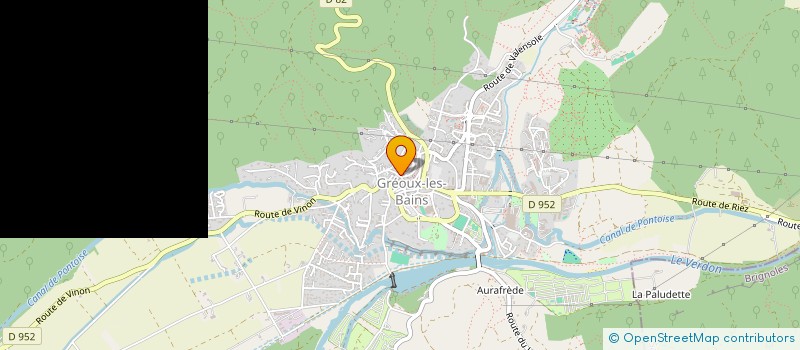 localisation de l'entreprise MONSIEUR DAVID VINCENT PRZIBILSKI  GREOUX-LES-BAINS