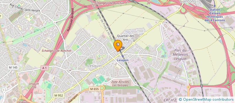 localisation de l'entreprise MONSIEUR DAVID VINCENZI  ENNEVELIN