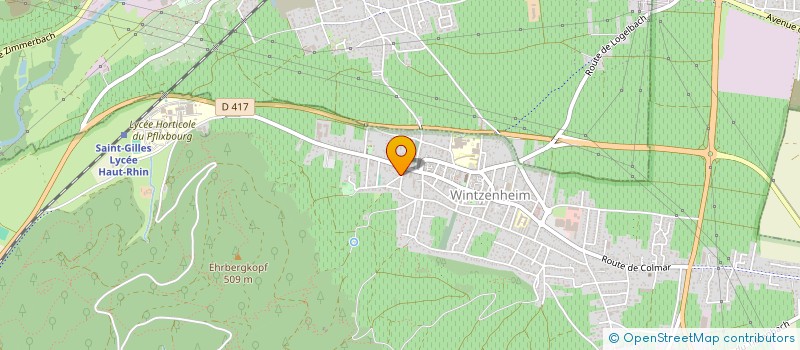 localisation de l'entreprise MONSIEUR DAVID VINOT  WINTZENHEIM