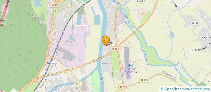 localisation de l'entreprise MONSIEUR DAVID VIS  CHAVAGNE