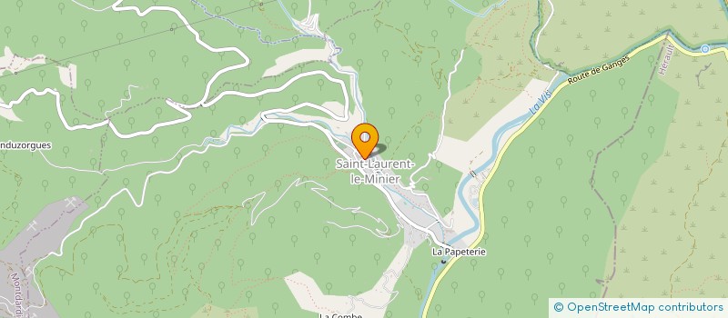 localisation de l'entreprise MONSIEUR DAVID VITAL  SAINT-LAURENT-LE-MINIER