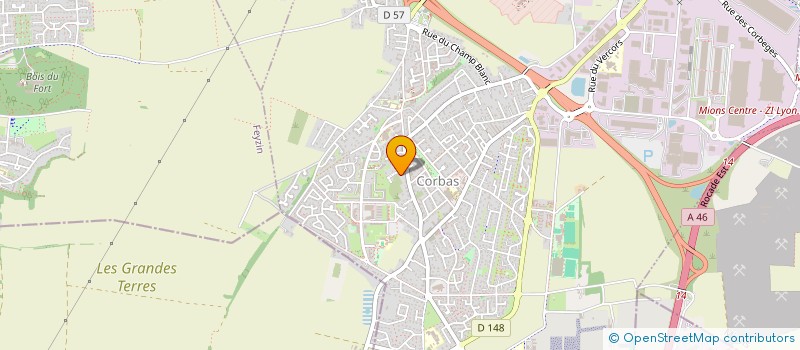 localisation de l'entreprise MONSIEUR DAVID VITALE à CORBAS