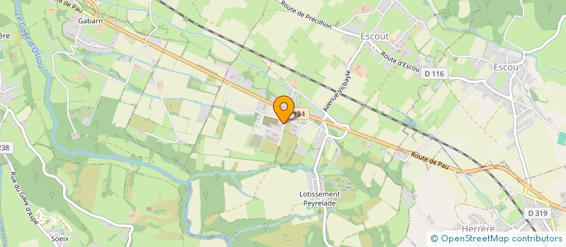 localisation de l'entreprise MONSIEUR DAVID VITALLA  ESCOUT