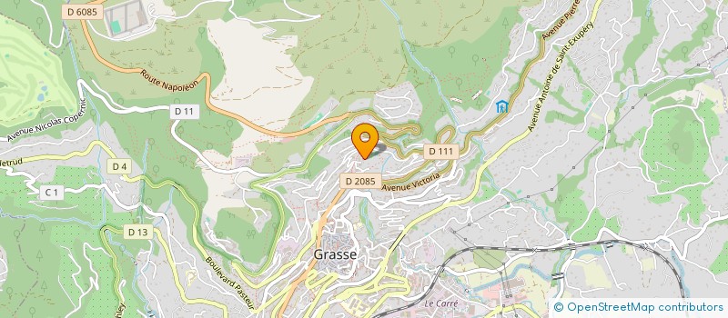 localisation de l'entreprise MONSIEUR DAVID VOCORET à GRASSE