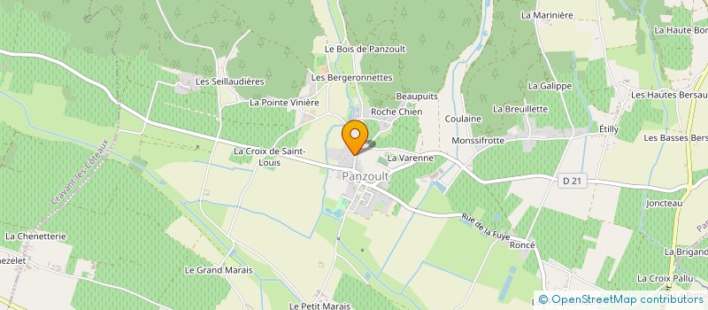 localisation de l'entreprise MONSIEUR DAVID VOISIN à PANZOULT
