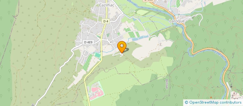 localisation de l'entreprise MONSIEUR DAVID VOLPILIERE  CAZILHAC