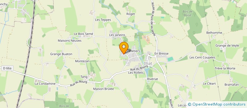 localisation de l'entreprise MONSIEUR DAVID VOUILLON à ILLIAT