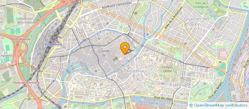 localisation de l'entreprise MONSIEUR DAVID WAGNER  STRASBOURG