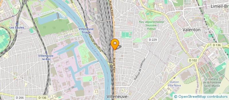 localisation de l'entreprise MONSIEUR DAVID WANONO à VILLENEUVE-SAINT-GEORGES