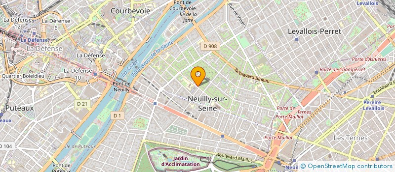 localisation de l'entreprise MONSIEUR DAVID WANONO à NEUILLY-SUR-SEINE