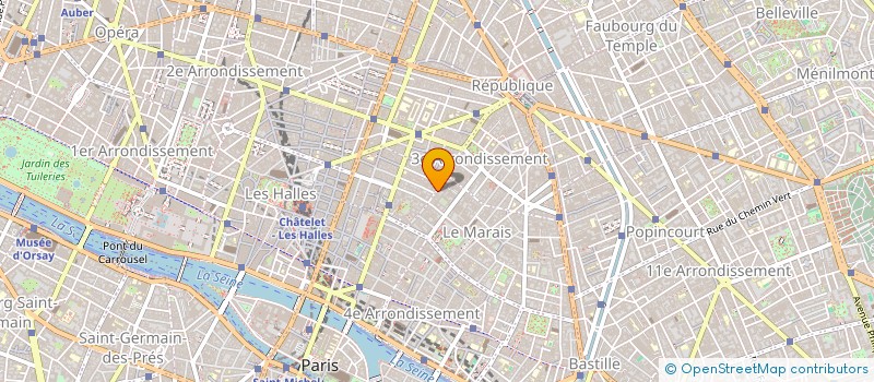 localisation de l'entreprise MONSIEUR DAVID WAREIN  PARIS