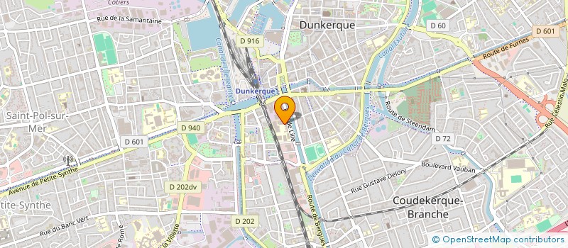 localisation de l'entreprise MONSIEUR DAVID WARTELLE à DUNKERQUE