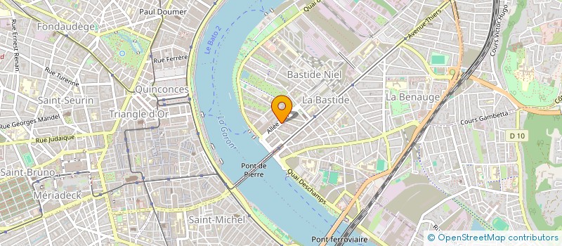 localisation de l'entreprise MONSIEUR DAVID WASMER  BORDEAUX