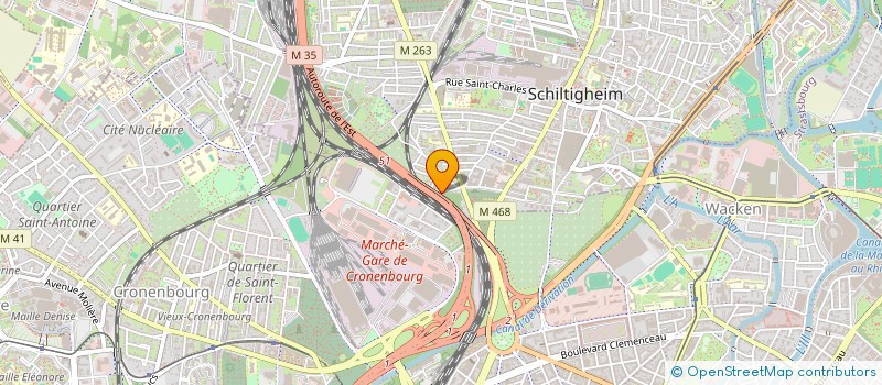 localisation de l'entreprise MONSIEUR DAVID WEBER  SCHILTIGHEIM