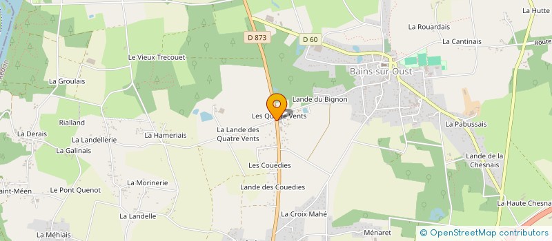 localisation de l'entreprise MONSIEUR DAVID WEISS à REDON