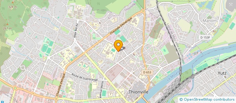 localisation de l'entreprise MONSIEUR DAVID WERLING à THIONVILLE