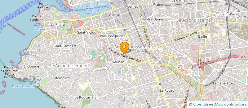 localisation de l'entreprise MONSIEUR DAVID WERNERT à MARSEILLE
