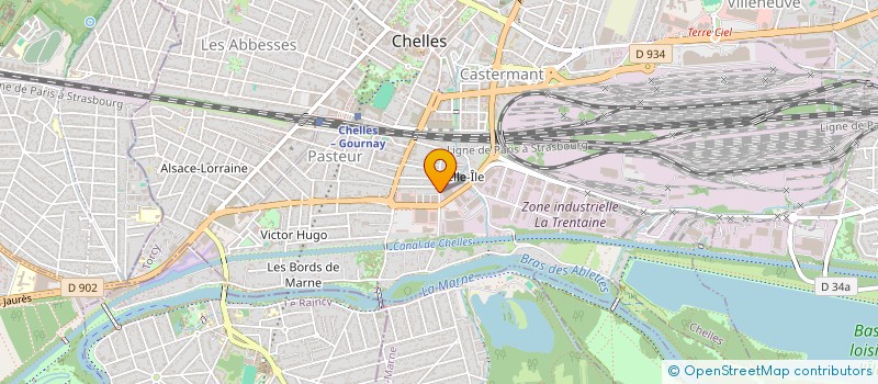 localisation de l'entreprise MONSIEUR DAVID WINDRESTEIN à CHELLES