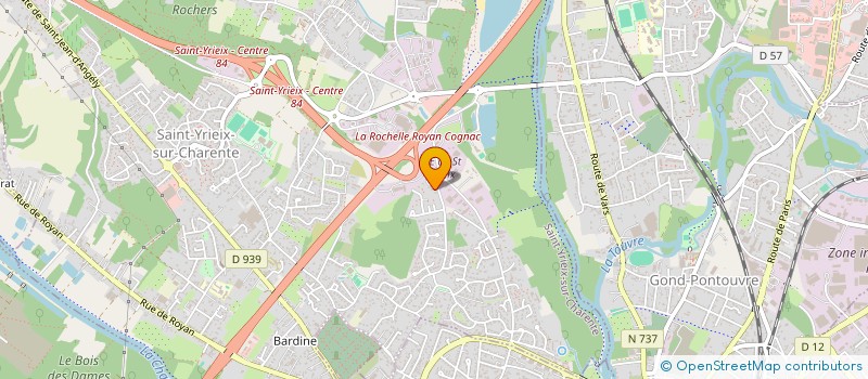 localisation de l'entreprise MONSIEUR DAVID WINSTERSHEIM  SAINT-YRIEIX-SUR-CHARENTE