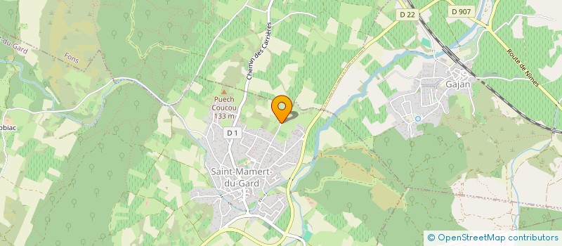 localisation de l'entreprise MONSIEUR DAVID WINTER  SAINT-MAMERT-DU-GARD