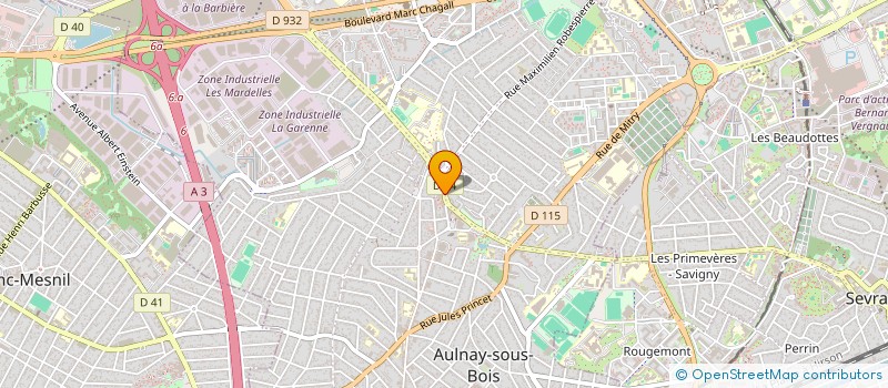 localisation de l'entreprise MONSIEUR DAVID WINTERSTEIN à AULNAY-SOUS-BOIS