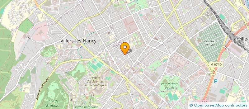 localisation de l'entreprise MONSIEUR DAVID WINTERSTEIN  NANCY