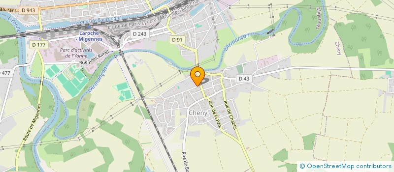 localisation de l'entreprise MONSIEUR DAVID WISS  CHARMOY