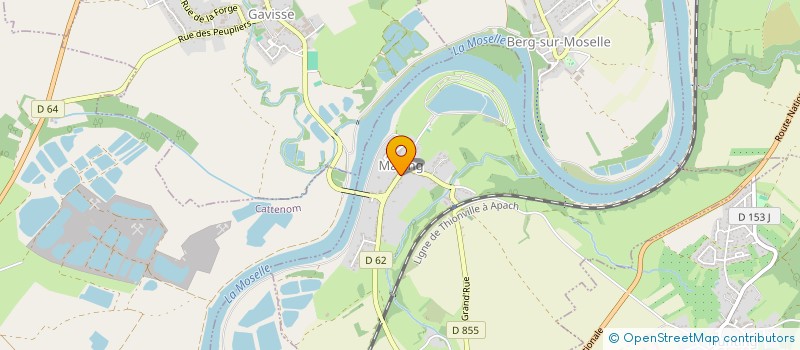 localisation de l'entreprise MONSIEUR DAVID WITTMANN  MALLING