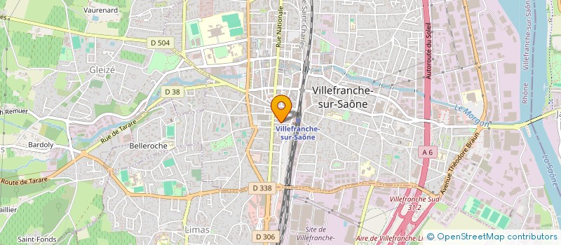 localisation de l'entreprise MONSIEUR DAVID WOLLE à VILLEFRANCHE-SUR-SAONE