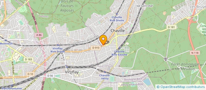 localisation de l'entreprise MONSIEUR DAVID WORRELL  LA TRINITE