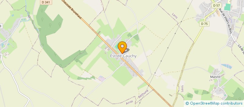 localisation de l'entreprise MONSIEUR DAVID WYSEUR  FREVIN-CAPELLE