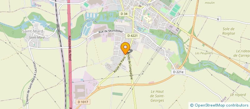 localisation de l'entreprise MONSIEUR DAVID XIANG  ROYE