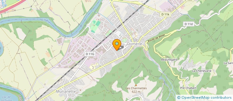 localisation de l'entreprise MONSIEUR DAVID YAFFEE à DOMENE