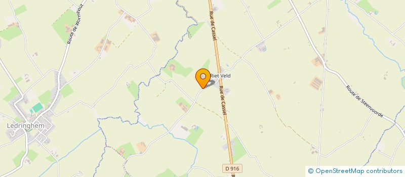 localisation de l'entreprise MONSIEUR DAVID YVOZ  WORMHOUT