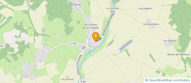 localisation de l'entreprise MONSIEUR DAVID ZACHARIAS à TREIGNY-PERREUSE-SAINTE-COLOMBE