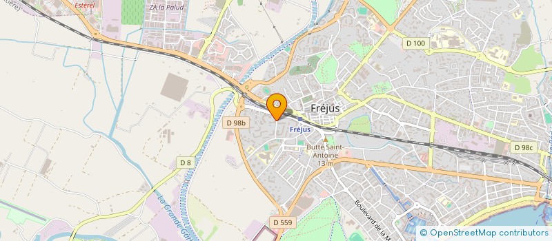 localisation de l'entreprise MONSIEUR DAVID ZARDINI à FREJUS