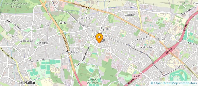 localisation de l'entreprise MONSIEUR DAVID ZIEGLER  EYSINES