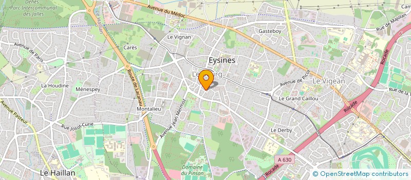 localisation de l'entreprise MONSIEUR DAVID ZIEGLER à EYSINES