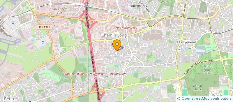 localisation de l'entreprise MONSIEUR DAVID ZIGLER  MERIGNAC