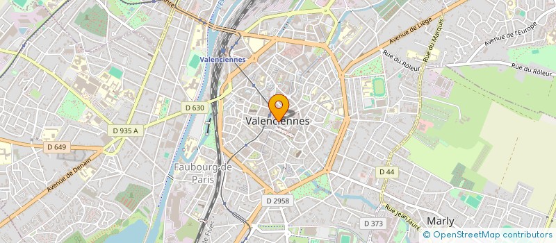 localisation de l'entreprise MONSIEUR DAVID ZIMMER  VALENCIENNES