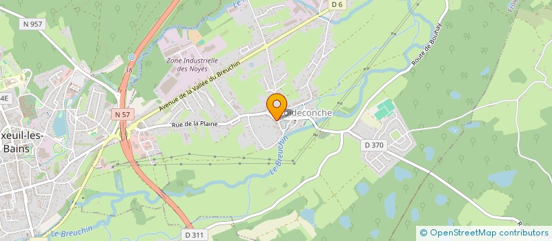 localisation de l'entreprise MONSIEUR DAVID ZIMMER  FROIDECONCHE