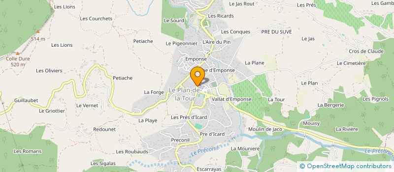 localisation de l'entreprise MONSIEUR DAVID ZIZA à SAINTE-MAXIME