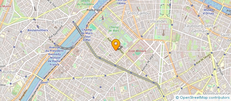 localisation de l'entreprise MONSIEUR DAVID ZNATY  PARIS