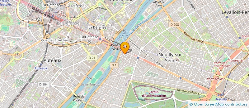 localisation de l'entreprise MONSIEUR DAVID ZOUARI à NEUILLY-SUR-SEINE