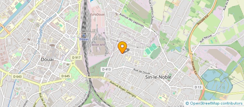 localisation de l'entreprise MONSIEUR DAVID ZWERENZ  SIN-LE-NOBLE