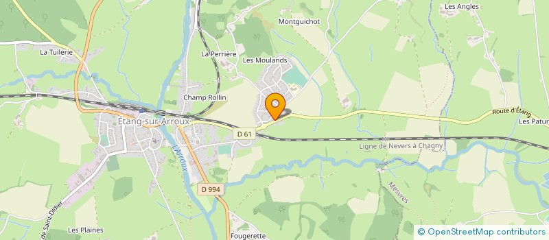 localisation de l'entreprise MONSIEUR DAVIDE BRUNETTI à ETANG-SUR-ARROUX