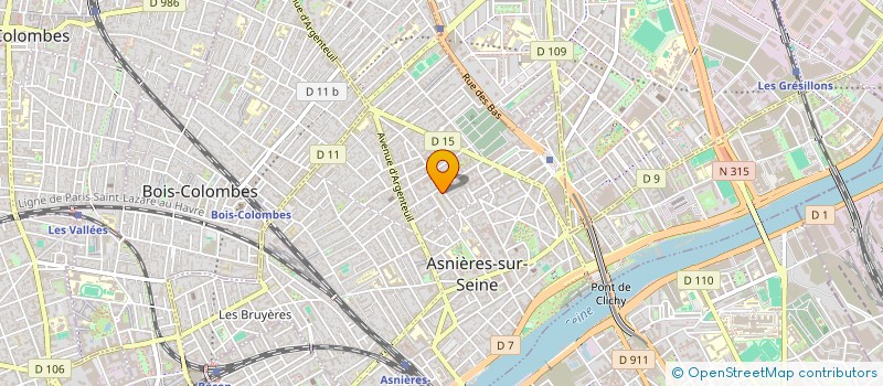 localisation de l'entreprise MONSIEUR DAVIDE FERREIRA PINTO  ASNIERES-SUR-SEINE