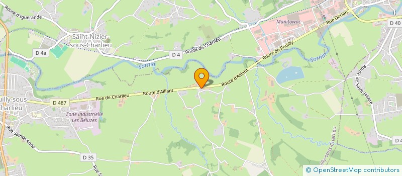 localisation de l'entreprise MONSIEUR DAVIDE PERONI  CHARLIEU