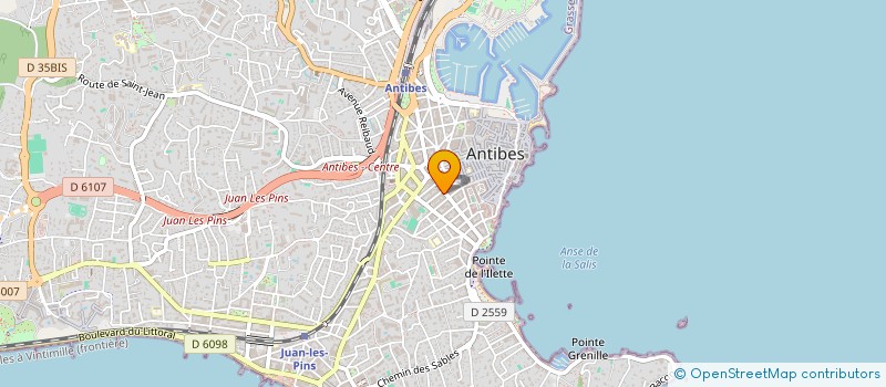 localisation de l'entreprise MONSIEUR DAVIDE VITTONE à ANTIBES